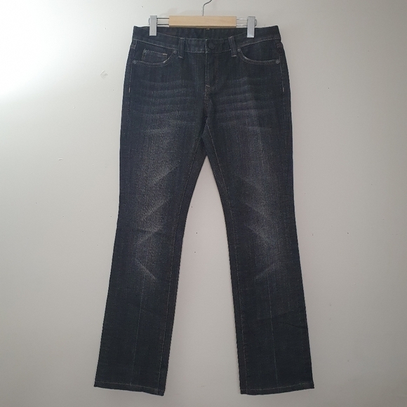 Club Monaco Slim Boot Black Jeans Size 30 - Picture 1 of 7